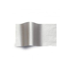 Rouleau de papier de soie canson metalise 0.50x5 m 17g  coloris argent