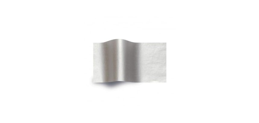 Rouleau de papier de soie canson metalise 0.50x5 m 17g  coloris argent