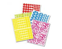 Gommette apli special ecole tailles et coloris assortis   6060 unites