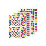 Gommette apli kids echenilleescouleurs et formes assorties  6900 unites