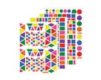 Gommette apli echenillees couleurs et formes assorties  6900 unites