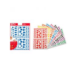 Gommette apli festive assortie 1792 unites