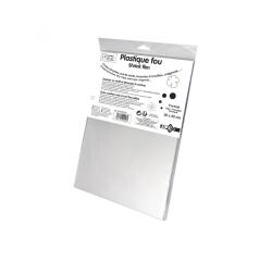 Plastique fou wonday 20x30cm coloris transparent pochette  7 feuilles