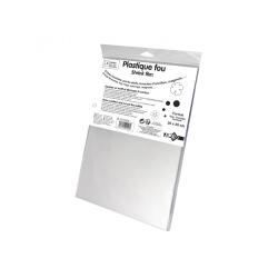 Plastique fou wonday 20x30cm coloris transparent pochette  7 feuilles