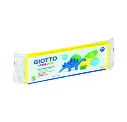 Patplume giotto matiere vegetale souple ne seche pas  pain predecoupe 350g coloris  jaune