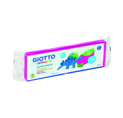 Patplume giotto matiere vegetale souple ne seche pas  pain predecoupe 350g coloris  magenta