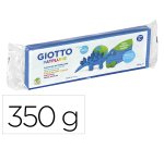 Patplume giotto matiere vegetale souple ne seche pas  pain predecoupe 350g coloris  cyan