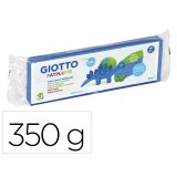 Patplume giotto matiere vegetale souple ne seche pas  pain predecoupe 350g coloris  cyan