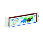 Patplume giotto matiere vegetale souple ne seche pas  pain predecoupe 350g coloris  marron