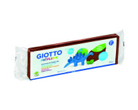 Patplume giotto matiere vegetale souple ne seche pas  pain predecoupe 350g coloris  marron