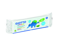 Patplume giotto matiere vegetale souple ne seche pas  pain predecoupe 350g coloris  blanc