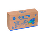 Lot patplume giotto matiere vegetale souple ne seche pas  pain predecoupe 350g 6 unites coloris assortis