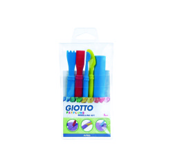 Lot ebauchoirs canson plastique 5 unites coloris    assortis