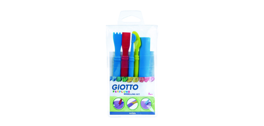 Lot ebauchoirs canson plastique 5 unites coloris    assortis
