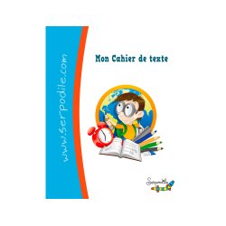 Cahier de texte hamelin serpodile pour enfants        dyspraxiques dyslexiques      dysgraphiques 17x22 cm 100