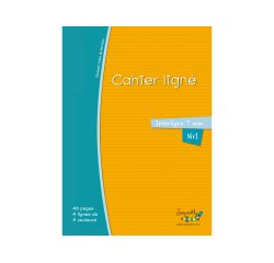 Cahier Oxford Serpodile Agrafe 170X220 48P Ligne 7Mm Niveau1 Orange