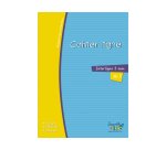 Cahier Oxford Serpodile Agrafe 170X220 48P Ligne 3Mm Niveau3 Bleu Ciel