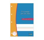 Etui De Feulles Simples Oxford Serpodile Perforees 210X297 100P Ligne 5mm