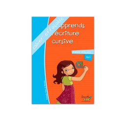 Cahier apprentissage hamelin serpodile j apprends l        ecriture cursive a5 50 pages  avec stylo