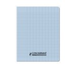 Cahier conquerant poplypropylene papier velin   extra pastel 17x22 cm 96      pages piqure 90g bleu pastel