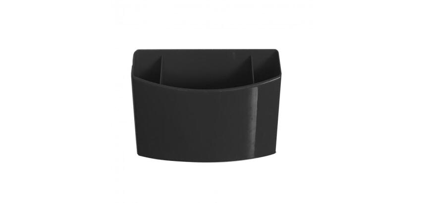 Porte marqueurs magnetique wonday 3 compartiments aimant puissant coloris noir