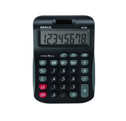 Calculatrice de bureau maul mj550 8 chiffres coloris noir