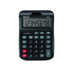 Calculatrice de bureau maul mj550 8 chiffres coloris noir
