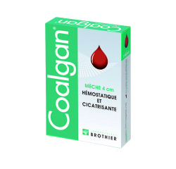 Meches hemostatiques steriles coalgan boite de 5 unites