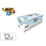 Feutre bic kids visacolor xl encre lavable pointe large    bloquee coloris bleu clair