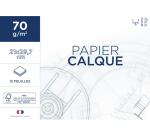 Papier calque clairefontaine 1er prix 21x29,7cm 70g        pochette 12 feuilles