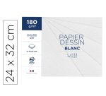 Pochette clairefontaine 1er prix dessin blanc 24x32cm     180g 12 feuilles