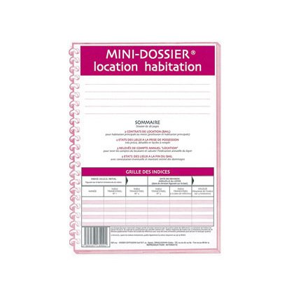 Contrat location habitation weber diffusion mini 28 pages 2 états lieux 3 relevés compte locataire indices 2 contrats