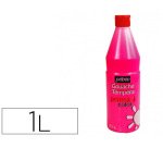 Gouache pébéo primacolor liquide inodore onctueuse application facile coloris rouge flacon 1000ml