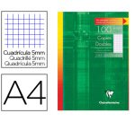 Copies doubles sous étui A4 100 pages non perforées petits carreaux