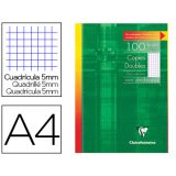 Copies doubles sous étui A4 100 pages non perforées petits carreaux