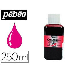 Encre pébéo colorex forte concentration vivacité couleur magenta flacon 250ml