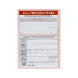 Formulaire français 'Bail professionnel'
