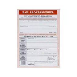 Formulaire français 'Bail professionnel'