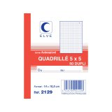 Manifold quadrillé (5/5), 140 x 105 mm, dupli