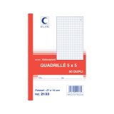 Manifold quadrillé (5/5), 140 x 210 mm, dupli