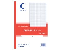 Manifold Elve - 50 pages 21 x 29,7 cm Duplicata 2 exemplaires