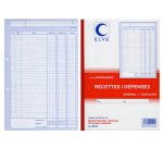 Manifold 'Recettes / Dépenses', A4, dupli, 50 feuillets