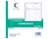 Manifold 'Commandes', 210 x 210 mm, tripli