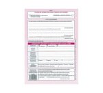 Formulaire Français Weber - 2 pages