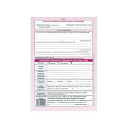 Formulaire Français Weber - 2 pages