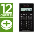 Calculatrice texas instruments financière ba ii plus scientifique professionnel valeur argent temps 156x81x15mm 151.8g
