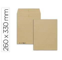 Pochette kraft gpv autocollante économique 24 260x330mm 90g boîte 250 unités