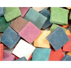 Pièce mosaïque antique forme et épaisseur irrégulières seau 1kg