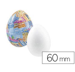 Oeuf styropor à décorer diamètre 60mm