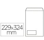 Pochette gpv dos carton 500g vélin blanc 120g anti-pli c4 229x324mm sachet 5 unités